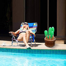 Youool Secchiello per Bevande ghiacciato Forma di Cactus di Cocco Gonfiabile Secchiello da Cocco per Piscina