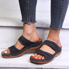 AFANG Sandali Zeppa Donna, Pantofole Plateau Moda Antiscivolo Resistenti all'Usura Sandali Viaggio Estivi Bocca Pesce, Moda Comode Morbido Antiscivolo Ciabatte Casa Infradito,E,36
