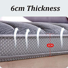 Materassi Futon Materasso Tatami Comfort Soft Spessore Dormitorio per Studenti Dormitorio,Gray-180 * 200cm