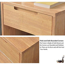 Bels Mobili Pronti assemblati, Camera da Letto Laterale Solida Protezione Ambientale con cassetti, semplici cassetti a Bordo del Letto Oak Semplice e Multifunzionale