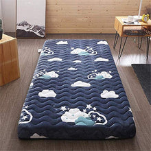 Z&HA Materasso Pieghevole per Dormitorio Studentesco, Materasso Futon in Memory Foam, Materasso Futon,c,35.5"X79"
