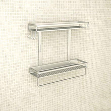 DZHTWSRYGR Bathroom Corner Shelf Space Aluminum Bathroom Shelf Toilet Shelf