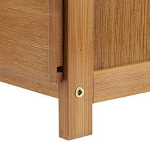 GXP Comodino Moderno Tavolini da Comodino in bambù Mini con 3 Cassetti Accessorio Camera da Letto
