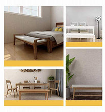 Cuscino per panca da giardino, 2/3 posti, 100/120 cm, per casa, sala da pranzo, patio, interno ed esterno (90 x 35 x 5 cm, grigio)