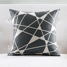 MEILING Nordic semplici Geometriche Divano Cuscino di Cotone Canapa Spessa Decorativi Cuscini Arte Pillow (Dimensioni : 45 Cm)