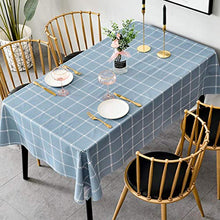 Traann Plastic Table Covers Wipe Clean, Square Wipe Clean Tablecloth Vinyl PVC Rural style-140 * 200_E