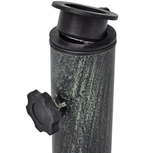 Tidyard Base ombrellone, Supporto per Ombrello, Base per Ombrellone da Giardino in Ghisa 12 kg 48 cm