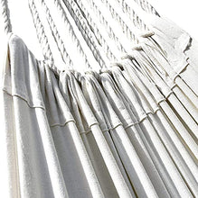 Amache 2 Persona Hammock Boho Grande Macrame Brasiliano Brasiliano Luxury Comfort Pieghevole Hammock Sedia Net (200 x 150 cm)