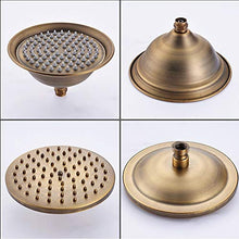 VIVIANE Accessori for Il Bagno, Rubinetto for Doccia, Soffione, Set Doccia A Parete Antico in Ottone (Color : Shower Faucet G02)
