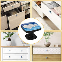 Nuvola bianca a forma di cuore Pomelli per Porta Set di 4 Pomelli per Mobili Manopole per Cassetti Cucina Armadio Vetro