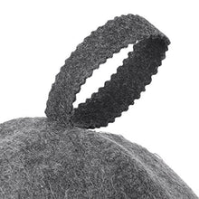 Rbiouseix Cappello in Sauna in Feltro di Lana Berretto Anti Calore Russo Banya per Protezione Testa Bagno