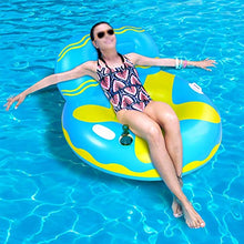 SALUTUYA Divano ad Acqua per Piscina, Design a Rete Centrale Sicuro, per Esterno, per L'Estate