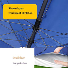 JPENG Parasole Ombrellone Outsunny Ombrellone Balcone Esterno da Giardino Protezione UV Colonna Ombrello Diametro 35mm,er Esterni, Mercato,Terrazza,Cortile,Piscina e Spiaggia