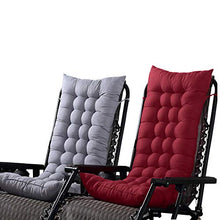Zexo Cuscino Prendisole Cuscino per Esterno da Giardino Cuscino per Sedie A Sdraio Cuscino Imbottito per Sedia Reclinabile con Cinghie Elastiche