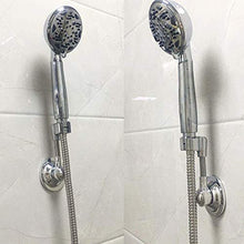 Shadiao Powerful Suction Cup Shower Bracket Powerful Suction Cup Shower Head Holder Base Bathroom Nozzle Wall Bracket
