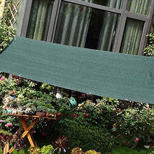 FANGJIE Frangivista 80x350cm Permeabile Frangivista Balcone con Occhielli per Balcone Giardino, Verde