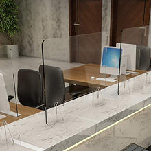 XER Schermo paravento di Sicurezza igienica Protettiva Shield Protection controsoffitto divisori barriera per Aula Tabella dell'ufficio,60 * 60cm