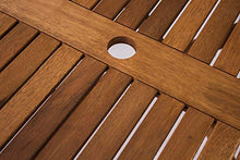 AVANTI TRENDSTORE - Malvi - Tavolo da Giardino, Pieghevole, in Legno Massiccio. Disponibile in 2 Diverse Misure. (Lap 75x72,5x75 cm)
