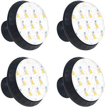 Modello retrò geometrico vettoriale Pomelli per Porta Set di 4 Pomelli per Mobili Manopole per Cassetti Cucina Armadio Vetro
