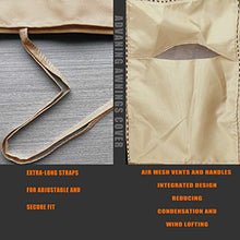 Aaaspark - Telo protettivo per tende da sole, 2,5 m, colore: cachi