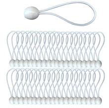 SORARA 40 Bungee Cords Ball per striscioni, teloni, padiglioni, Tende e coperture | Bianco
