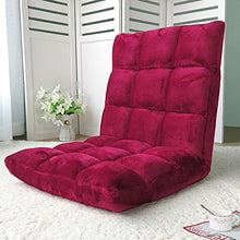 Divano pigro elegante divano multifunzionale divano tatami singolo poltrona letto piccola sedia / divano letto grazioso divano con schienale ribaltabile soffice e confortevole ( Color : Mauve )