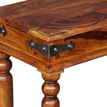 vidaXL Legno Massello di Sheesham Panca per Interni Casa Panchina Arredo