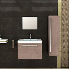 Lavandino e mobiletto marrone // specchio/bagno mobile da bagno/lavello/lavabo/lavibili spazio