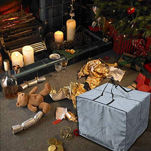 Cuasting - Set di 2 cuscini per sedili da esterni, impermeabile, per il trasporto, colore: grigio, 81 x 81 x 61 cm