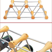 WEI-LUONG Wine Rack Legno varietà Semplice And Wine Rack Stabile di varietà Creativa Wine Rack Solido Rack di Legno Ornamenti Vino Wine Rack