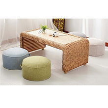 Fancy Pumpkin Yoga Meditation Tatami Cuscino da Pavimento Cuscino Zafu Foot Sgabello, Blu Scuro