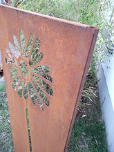 Giardino Inspiration Protezione Vista in natura ruggine con uccellini