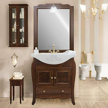 Shop Chic Mobile bagno arte povera 65cm con specchio