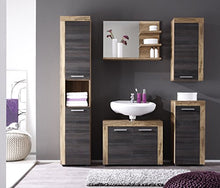 trendteam smart living Mobili, Derivato del Legno, Noce Satinato, 36 x 79 x 23 cm