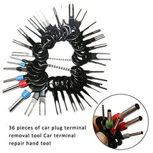 ASFD 36 Pz/Set Cablaggio Elettrico Automatico Estrattore terminale Cablaggio Connettore a crimpare Pin Nero