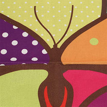 Weiy - Set di cuscini decorativi, motivo: fiori e uccelli, farfalle