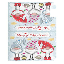 Gnomi di Natale Carino Uccello Stella Casella Postale Copre Magnetico Giardino Cantiere Decorazione Casa Dimensioni Standard 53,3 cm x 45,7 cm