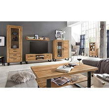 Elfo Klara - Cassettiera in legno di rovere massiccio oliato
