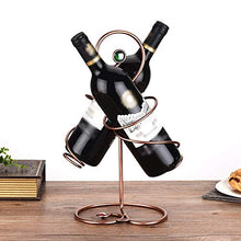 LHQ-HQ Wine Rack Rack Bottiglia Robusto e Saldatura Durevole for Vino Gli intenditori 23 × 15 × 31 Centimetri
