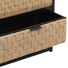 vidaXL Comodino 40x30x50 cm in Legno Massello di Mango
