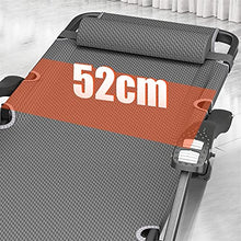 JFFFFWI Sedia Pieghevole Zero Gravity Chaise Longue Letto Pieghevole, Poltrone reclinabili Regolabili con braccioli massaggianti, Poltrone Relax da Esterno per Patio Giardino Spiaggia Piscina Campo