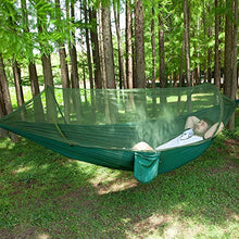 Duokon Amache da Giardino Lettino da Campeggio Portatile Amaca da Viaggio con Zanzariera(Mimetico)