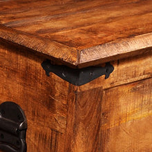 xingshuoonline baule di archiviazione in legno di Manico ruvida 110 x 35 x 40 cm