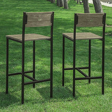 SoBuy Set 2 sedie Bar Mobile Bar per casa Altezza 67 cm (FST53-NX2)