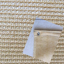 YS Panno Parasole Multiuso per Esterni 85% Rete da Sole Beige per Copertura Di Piante Serra Fiori, Piante, Prato da Giardino,3,6M2M