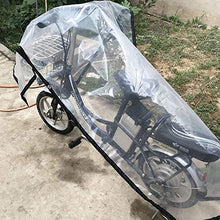 QI-CHE-YI Trasparente Telo, baldacchino, Parabrezza a Prova di Uccello, carnoso e Rain-Proof addensate Pellicola di plastica con la Corda,1x2m