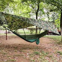 JLWS Tenda per Amaca con zanzariera Automatica per Esterni ad Apertura Rapida con Tenda da Sole Impermeabile Set Amaca Pop-up Portatile a
