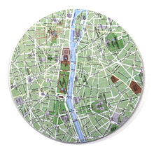 Paris Map - Map Coasters