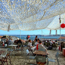 AWCPP Reticolato per Camo Netting Rete Nettings Net | Rete Solare per il Parasole da Parasole da Campeio Caccia da Caccia | Net Leero Durevole,Bianca,10 * 10M.