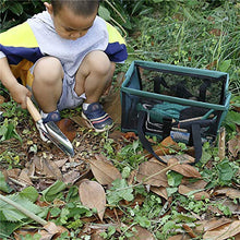 Takefuns - Borsa portaoggetti da giardino, grande apertura leggera e resistente